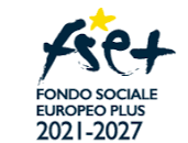 Logo del fondo sociale europeo plus per il 2021 - 2027