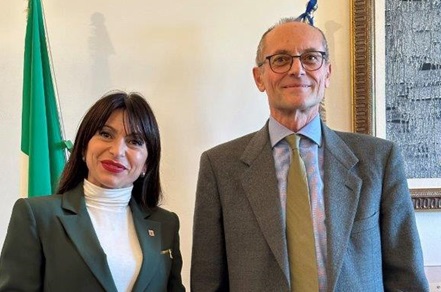 La Presidente Proietti e il Procuratore Generale Sottani