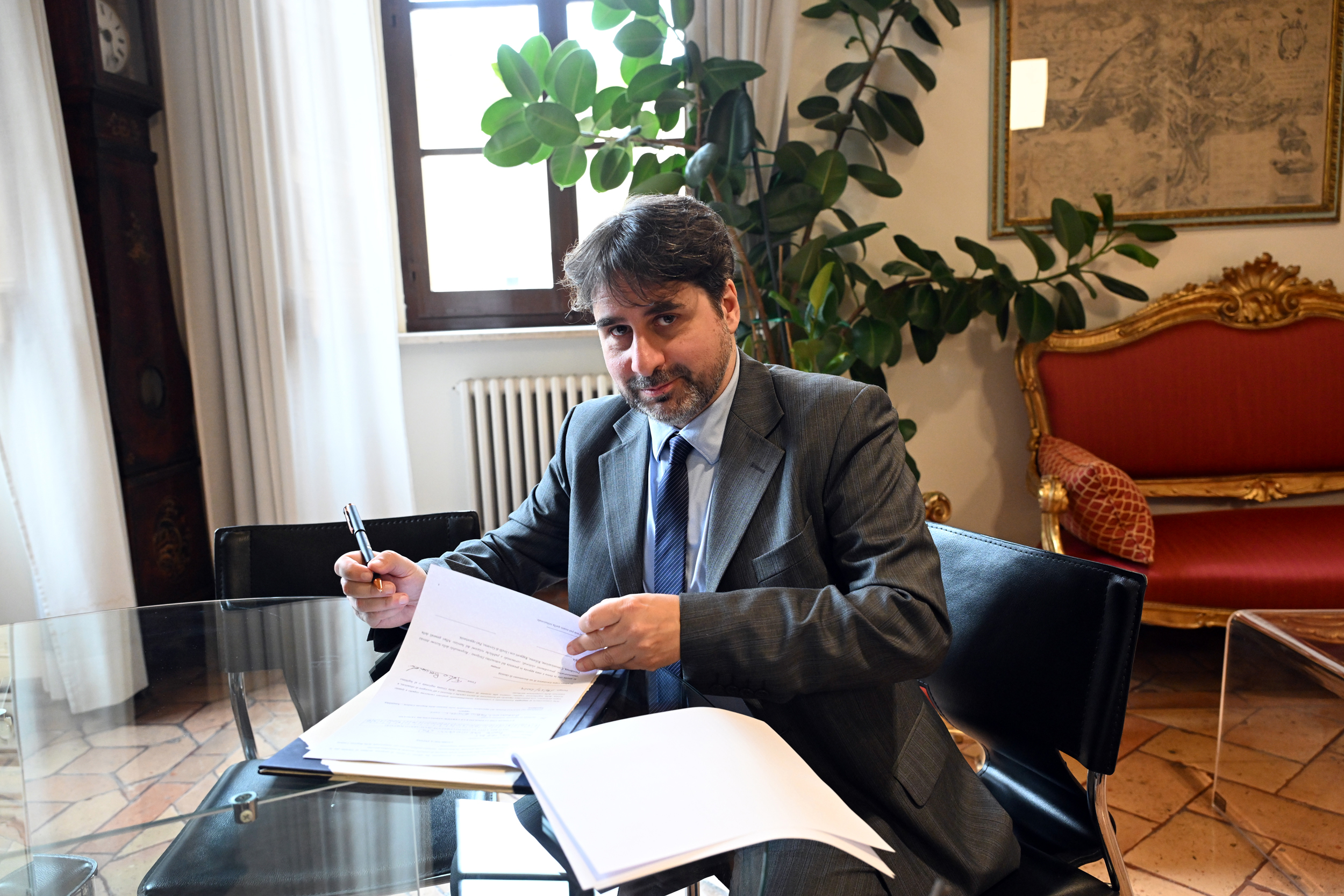 In foto l'assessore barcaioli