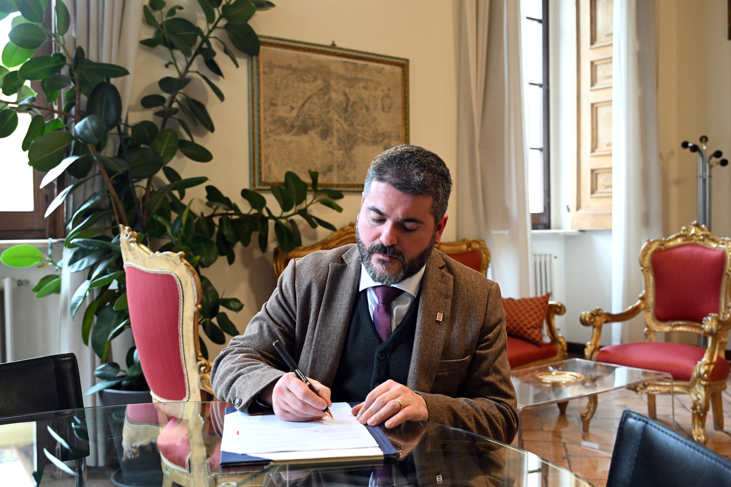 L'assessore de luca