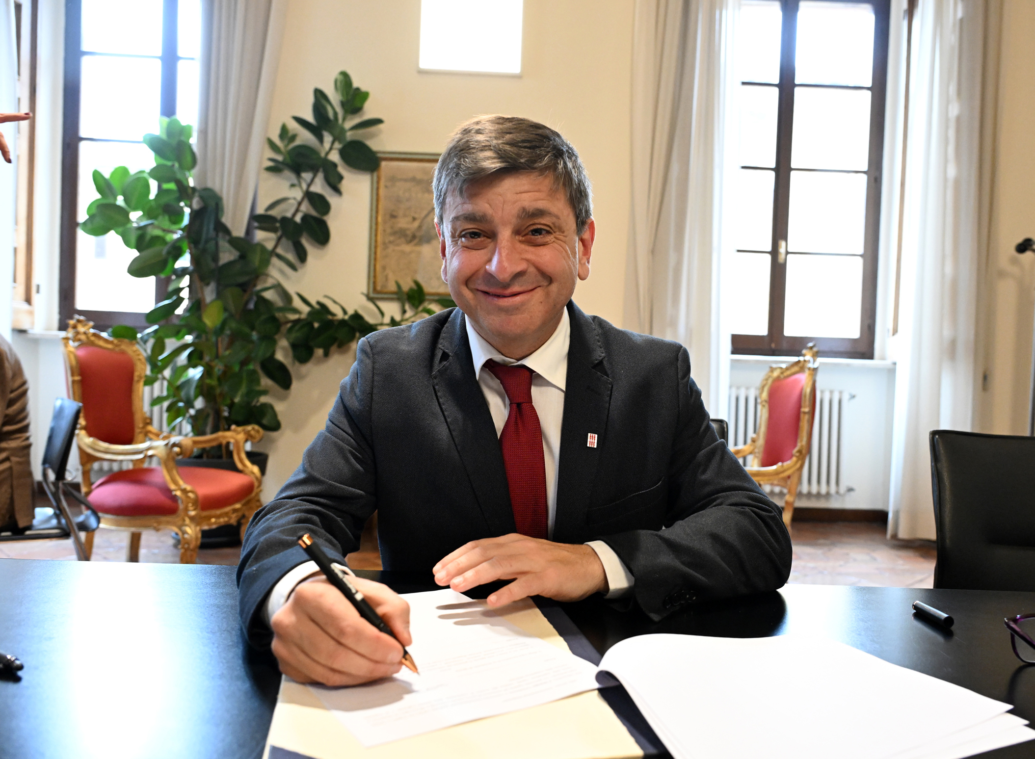 In foto l'assessore de rebotti