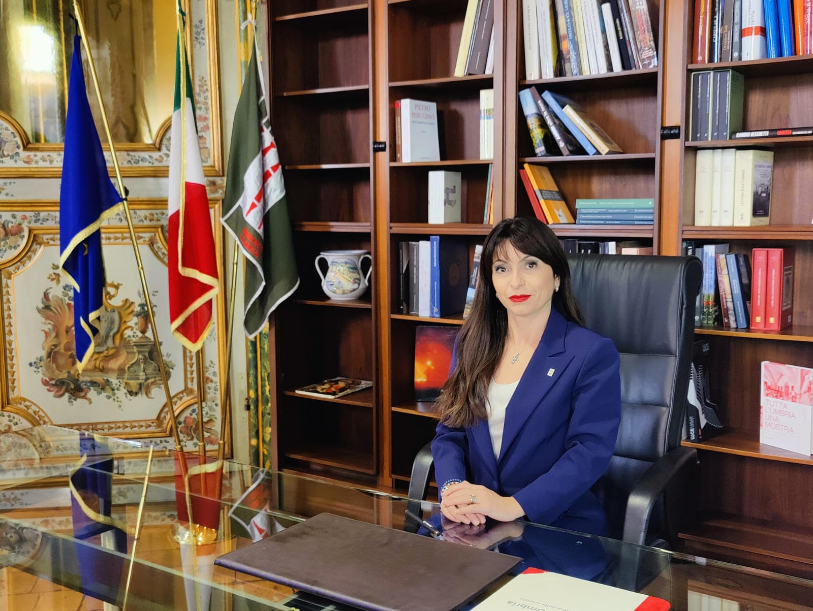 in foto la presidente stefania proietti